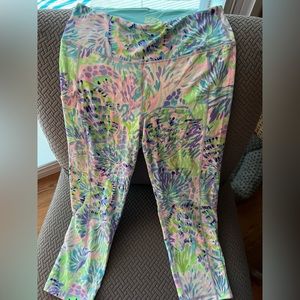 Lilly Pulitzer leggings starfish print